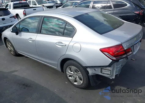 2013 Honda Civic Lx z USA, uszkodzony, nr VIN 19XFB2F5XDE218074